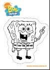 Coloriage Bob l'Eponge