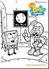 Coloriage Bob l'Eponge
