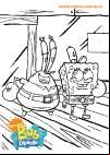 Coloriage Bob l'Eponge