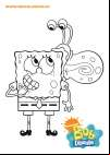 Coloriage Bob l'Eponge