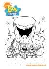 Coloriage Bob l'Eponge
